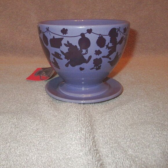 Color Changing Magic Alice Mad Hatter Cheshire Cat Tea Cup Saucer Mug NWT Disney - Picture 3 of 12